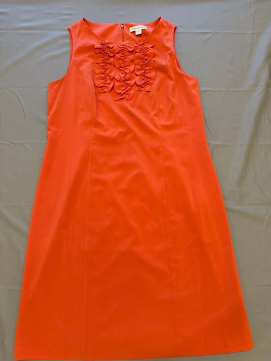 Coldwater Creek Dresses & Skirts - Coldwater Creek Women's Sleeveless Coral Shift Dress